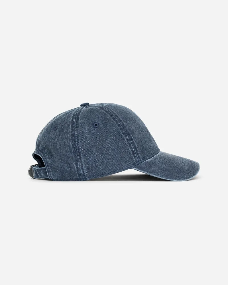 Arket Cap Aus Gewaschener Baumwolle -Blau Blau