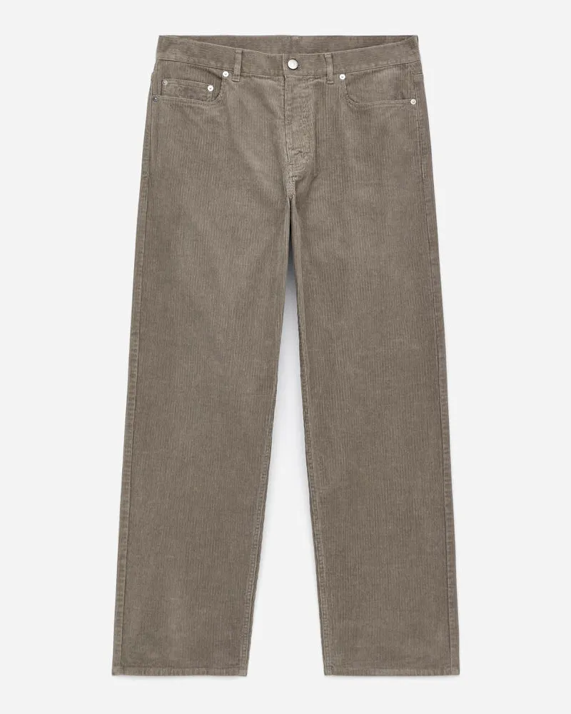 Arket Cordhose LOOSE -Beige Beige