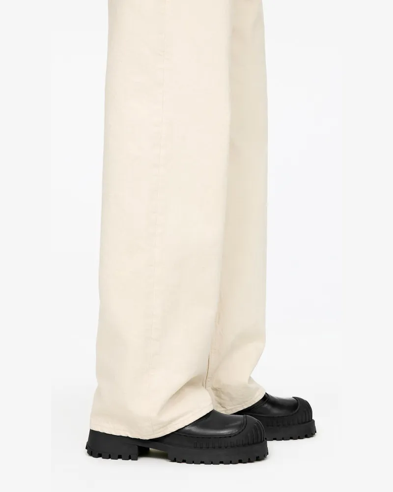 Arket Chunky Lederstiefel -Schwarz Schwarz