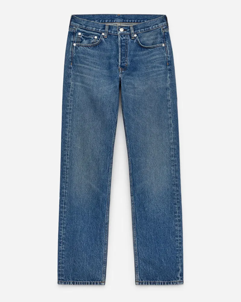 Arket SNOW Straight Jeans -Blau Blau