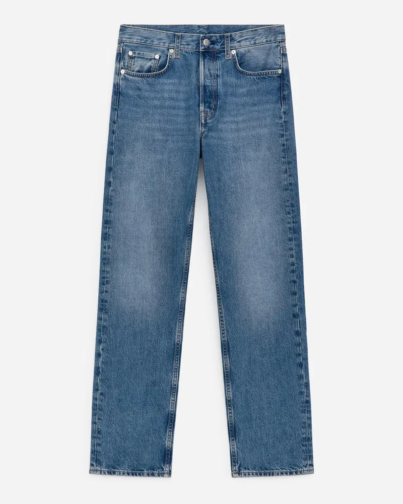 Arket SNOW Straight Jeans -Blau Blau