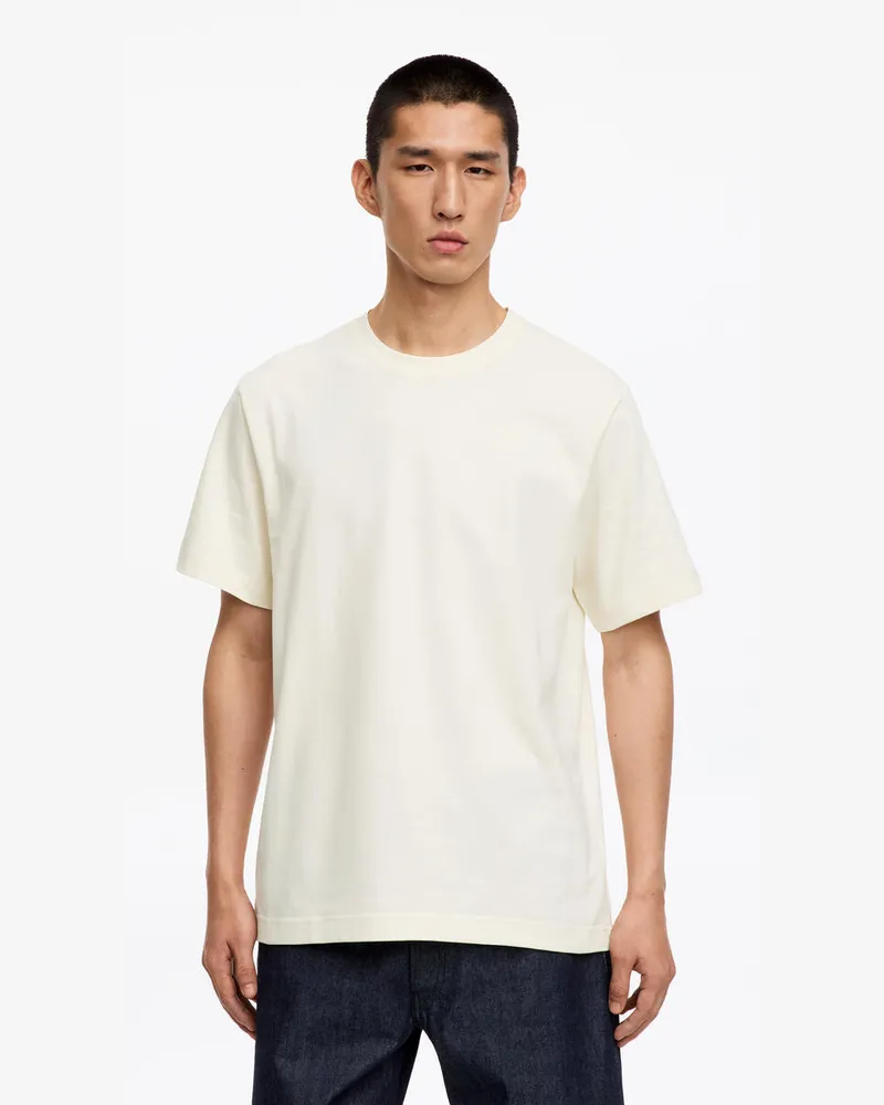 Arket Lockeres T-Shirt 220 GSM -Weiß Weiß