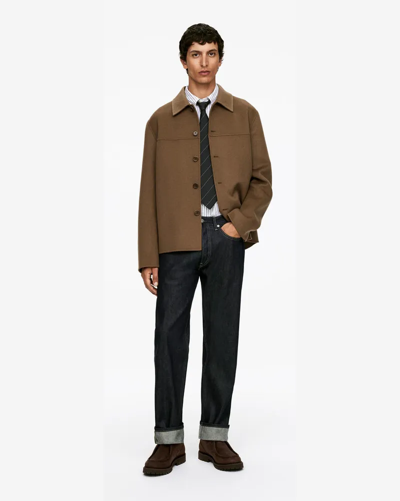 Arket Moc-Toe-Lederschuhe -Braun Braun