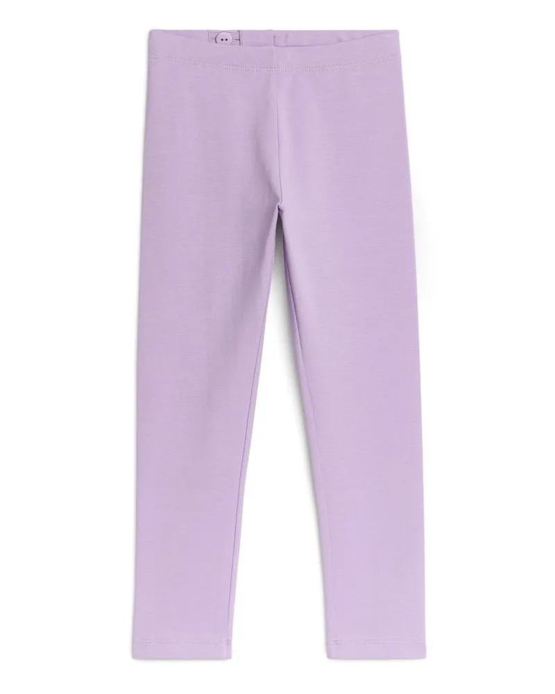 Arket Jerseyleggings -Lila Lila
