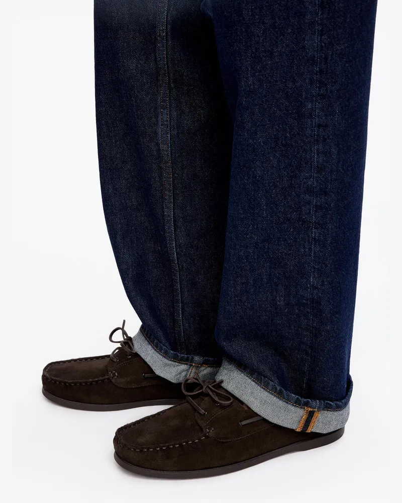 Arket Bootsschuh Aus Veloursleder -Braun Braun