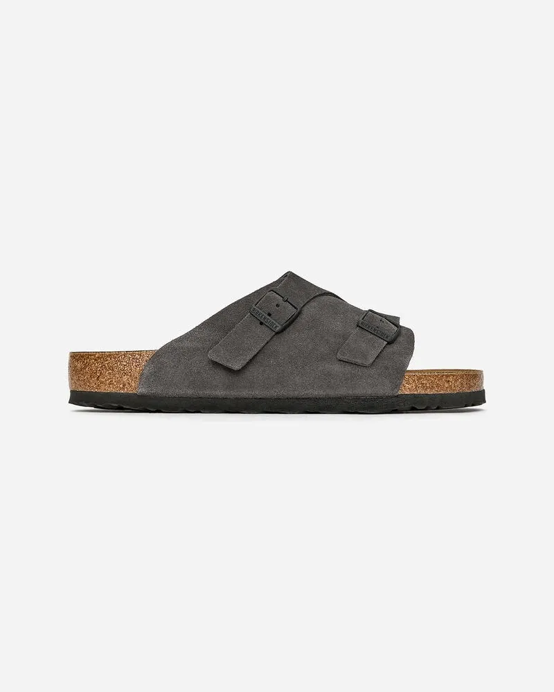 Arket Veloursledersandale Zürich Von Birkenstock -Grau Grau