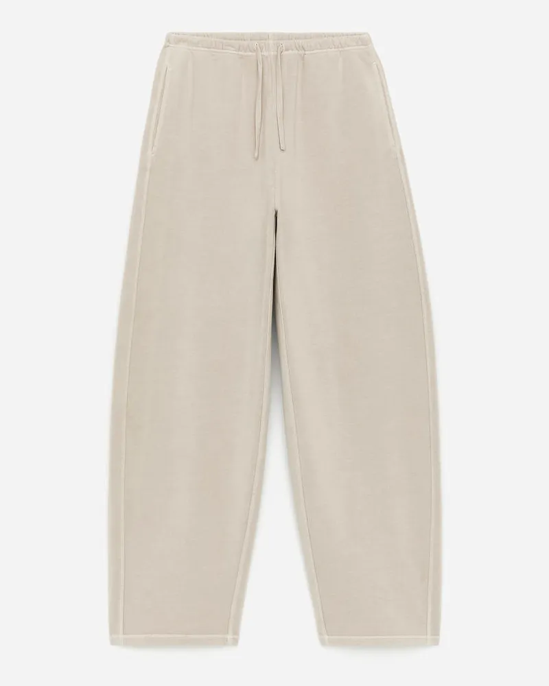 Arket Jogginghose Mit Barrel Leg - Beige Helles