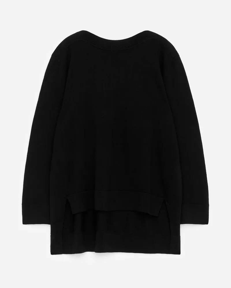 Arket Wollpullover -Schwarz Schwarz