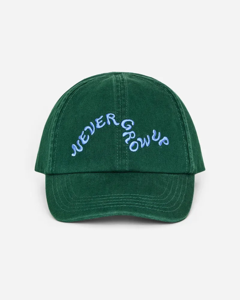 Arket Bestickte Kappe -Grün Grün