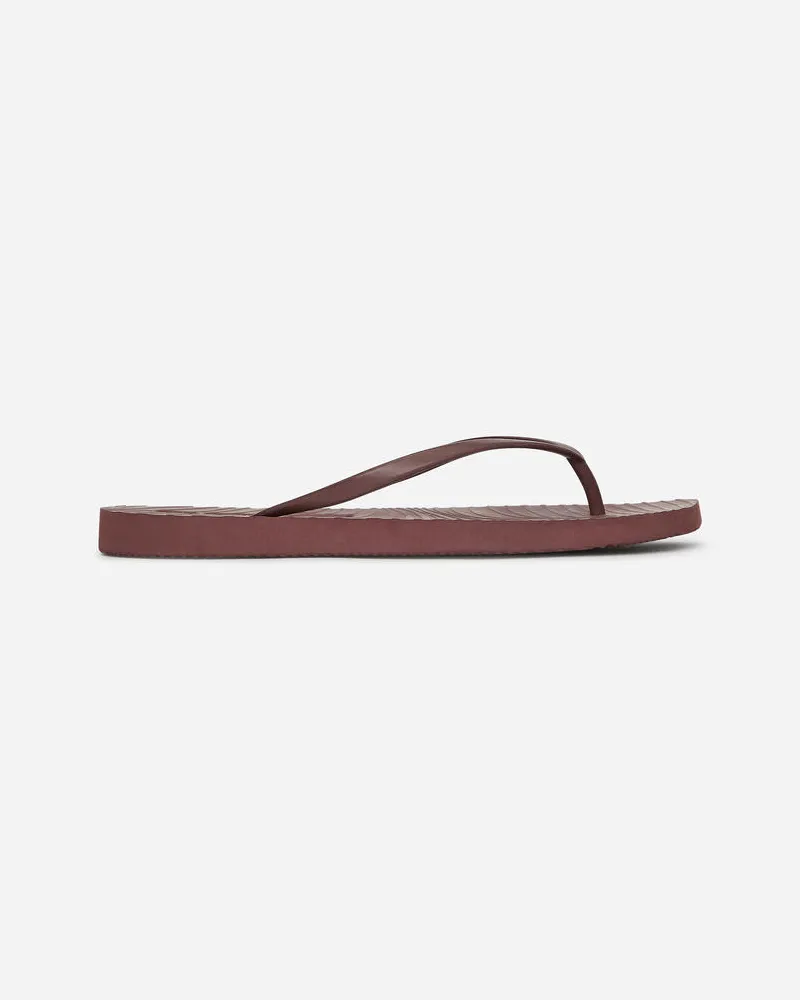 Arket Sleepers Tapered Flip Flops - Rosa Weinrot