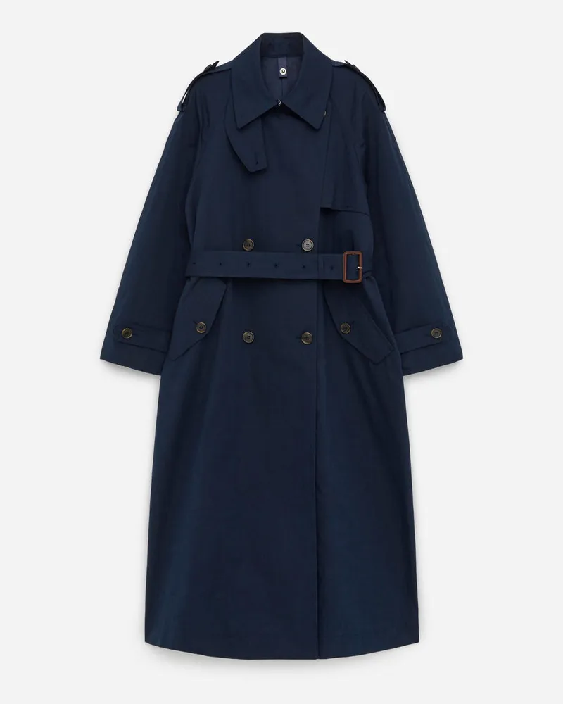 Arket 2-In-1-Trenchcoat - Blau Dunkelblau