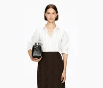 Rüschenbluse -Weiß