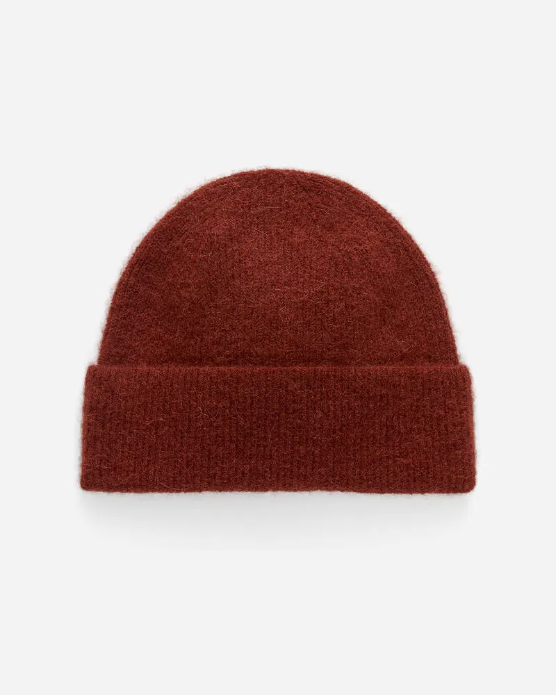 Arket Beanie Aus Alpakawolle Und Wolle -Rot Rot