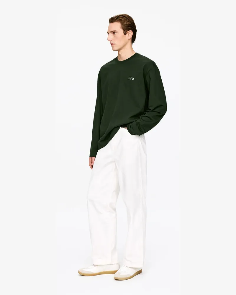 Arket ARKET CAFÉ Langarmshirt -Grün Grün