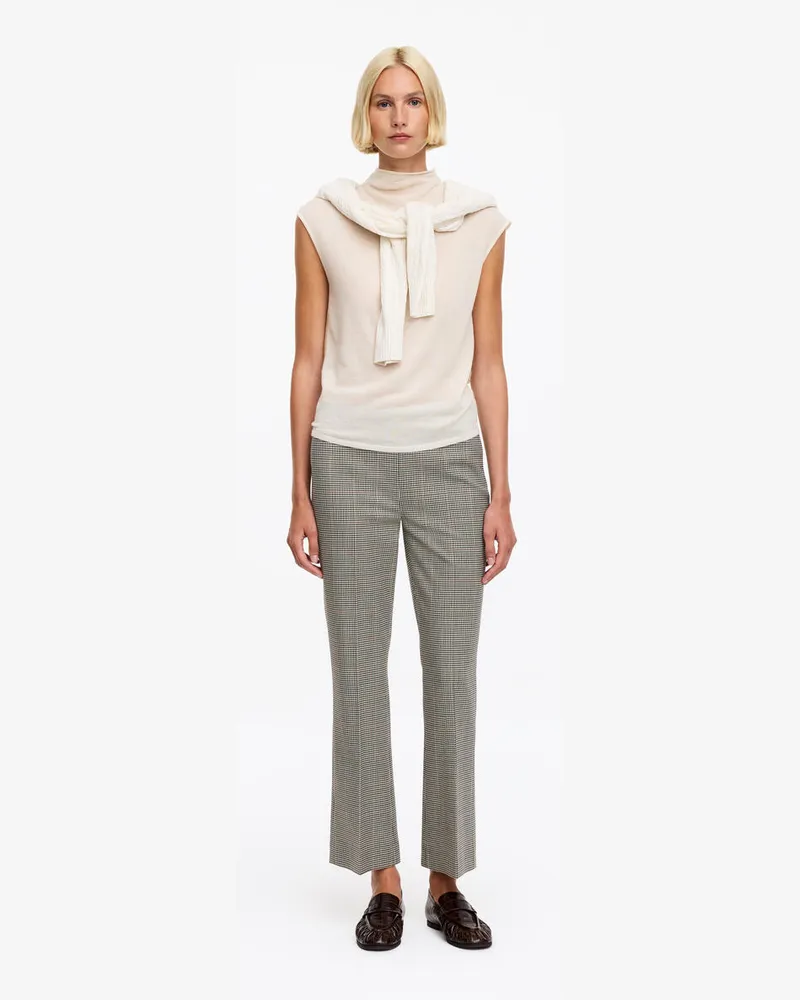 Arket Cropped-Hose Aus Wollmischung -Beige Beige