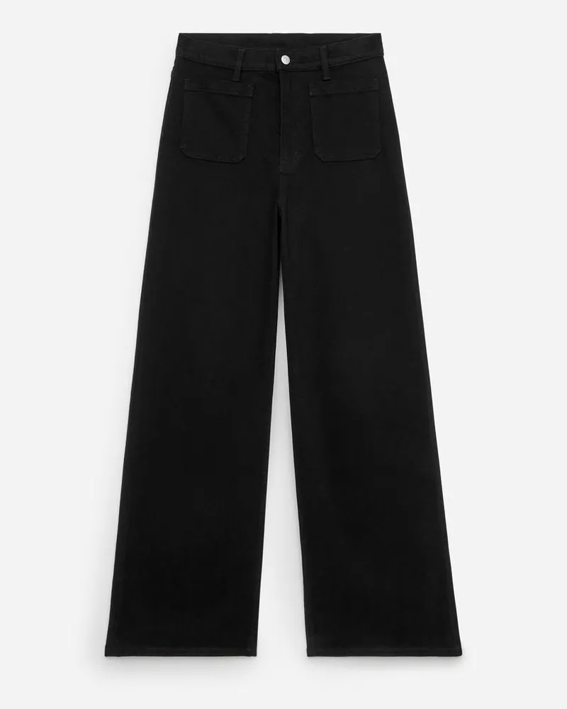 Arket Lupine Flared Jeans - Schwarz Schwarz