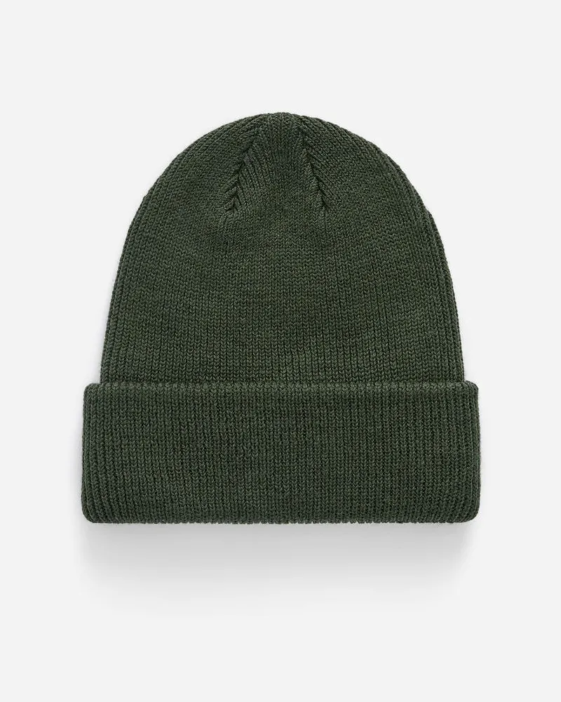 Arket Beanie Aus Wolle Und Baumwolle -Grün Grün
