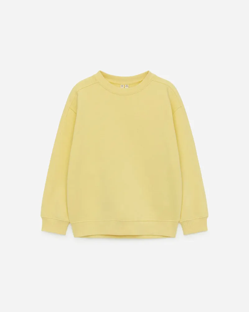 Arket Schweres Sweatshirt - Gelb Gelb