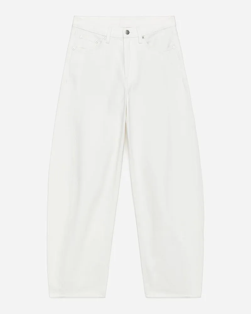 Arket BLOOM Barrel Jeans -Weiß Weiß