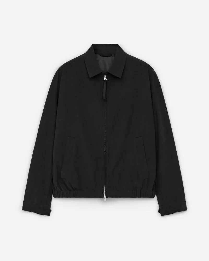 Arket Baumwollblouson - Schwarz Schwarz