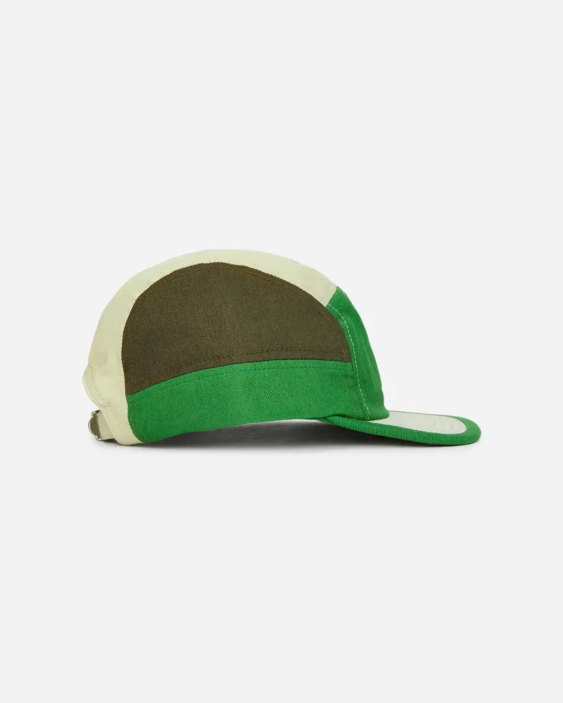Arket Cap Mit Blockstreifen - Beige|Grün|Mehrfarbig Grün