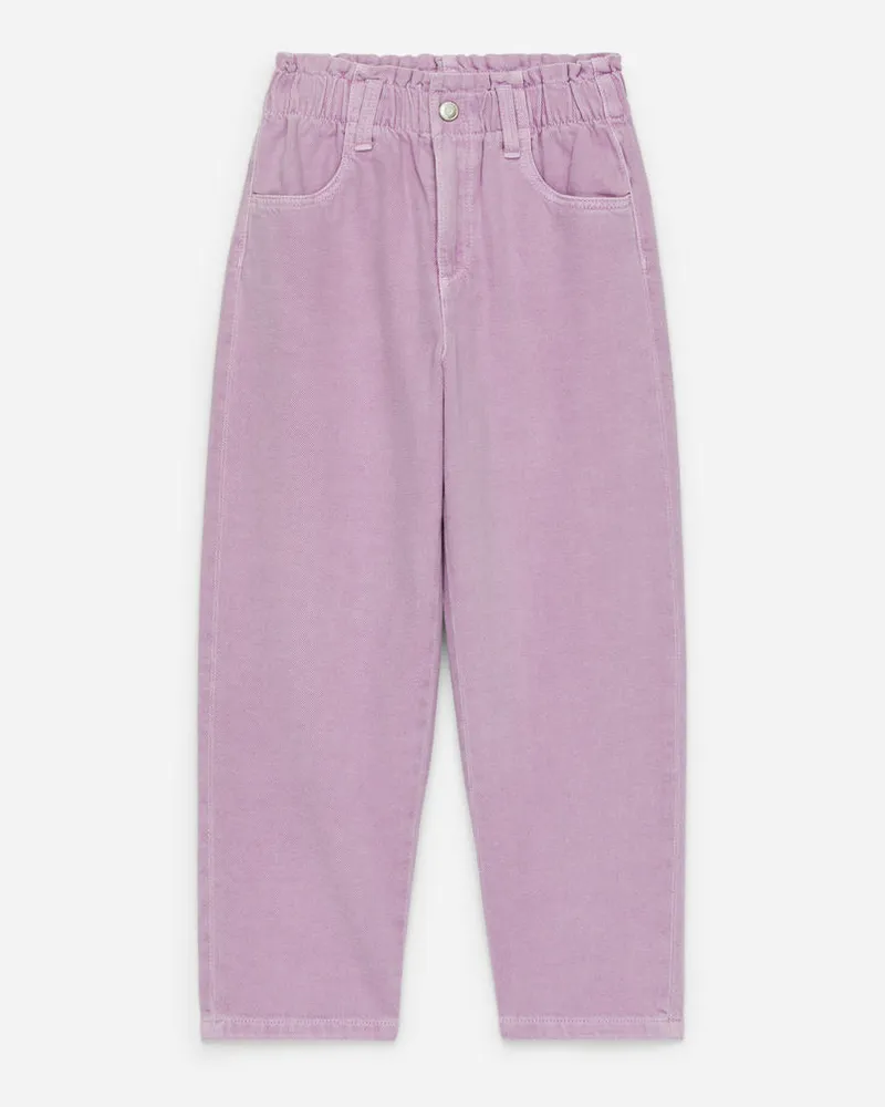 Arket Paperbag-Jeans -Lila Lila