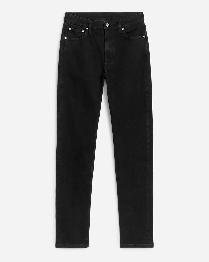 Arket AZALEA Slim Jeans -Schwarz Schwarz