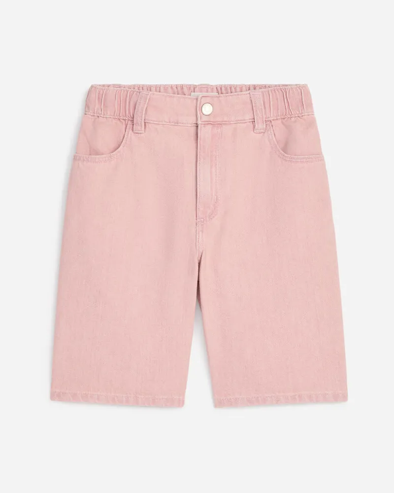 Arket Lockere Jeansshorts -Rosa Rosa