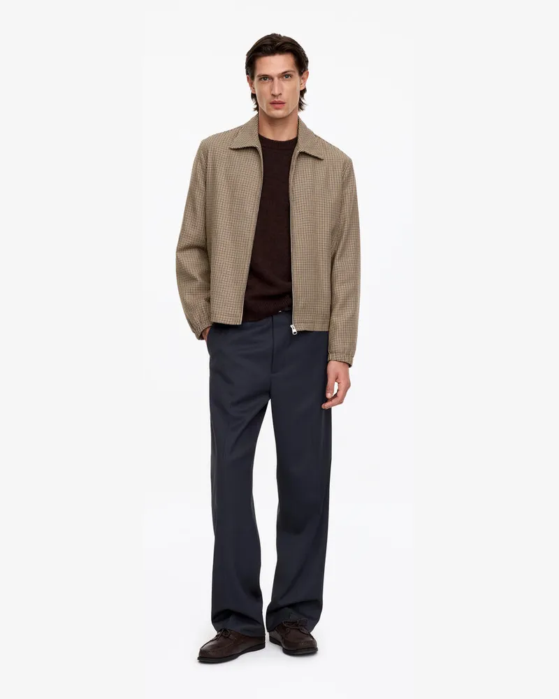 Arket Kurze Baumwolljacke -Braun Braun