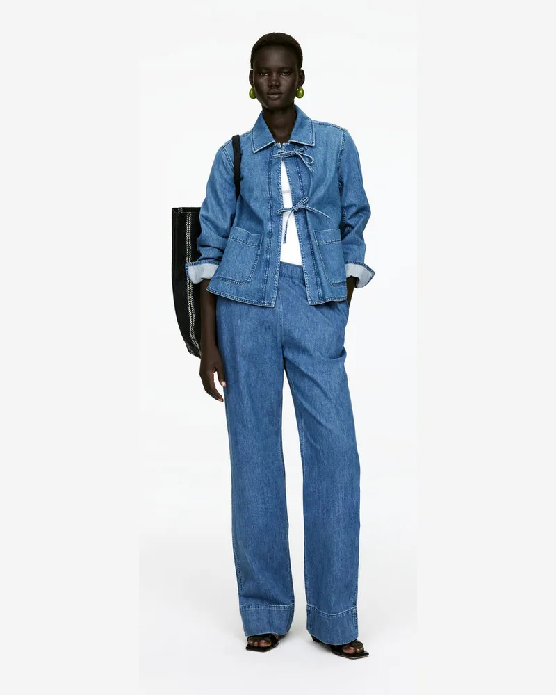 Arket Relaxed Jeans -Blau Blau