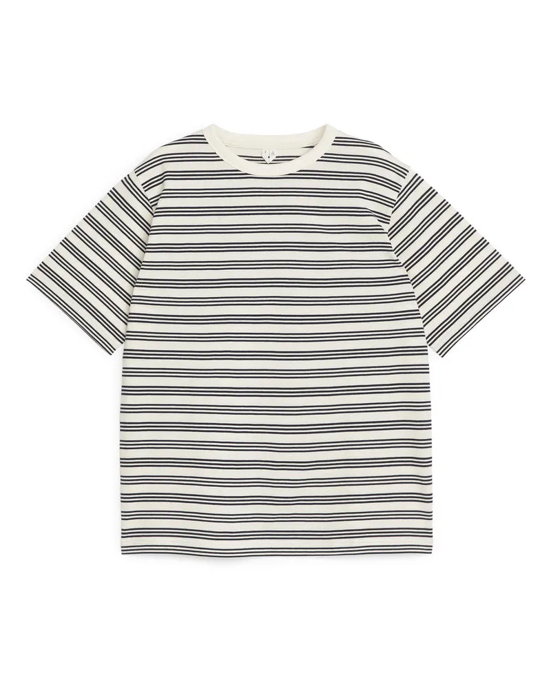 Arket Leichtes T-Shirt -Blau Blau