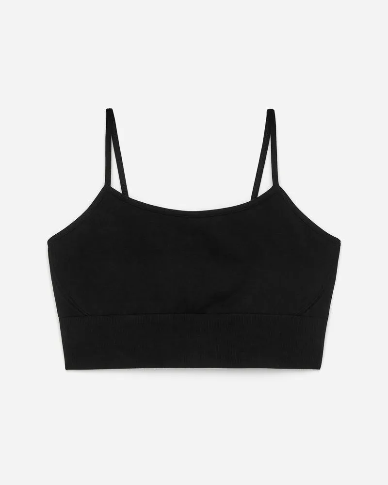 Arket Seamless-Yoga-Bh - Schwarz Schwarz