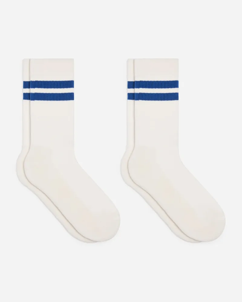 Arket Sportliche Baumwollsocken -Weiß Weiß