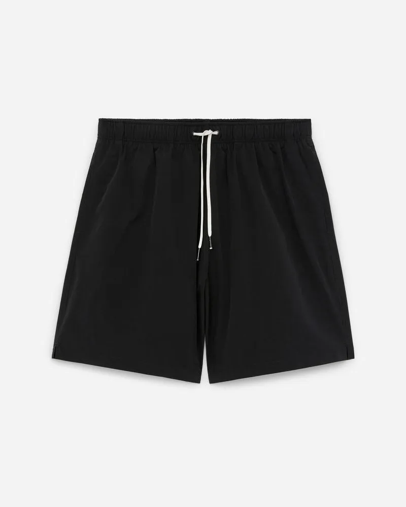 Arket Sportliche Badeshorts -Schwarz Schwarz