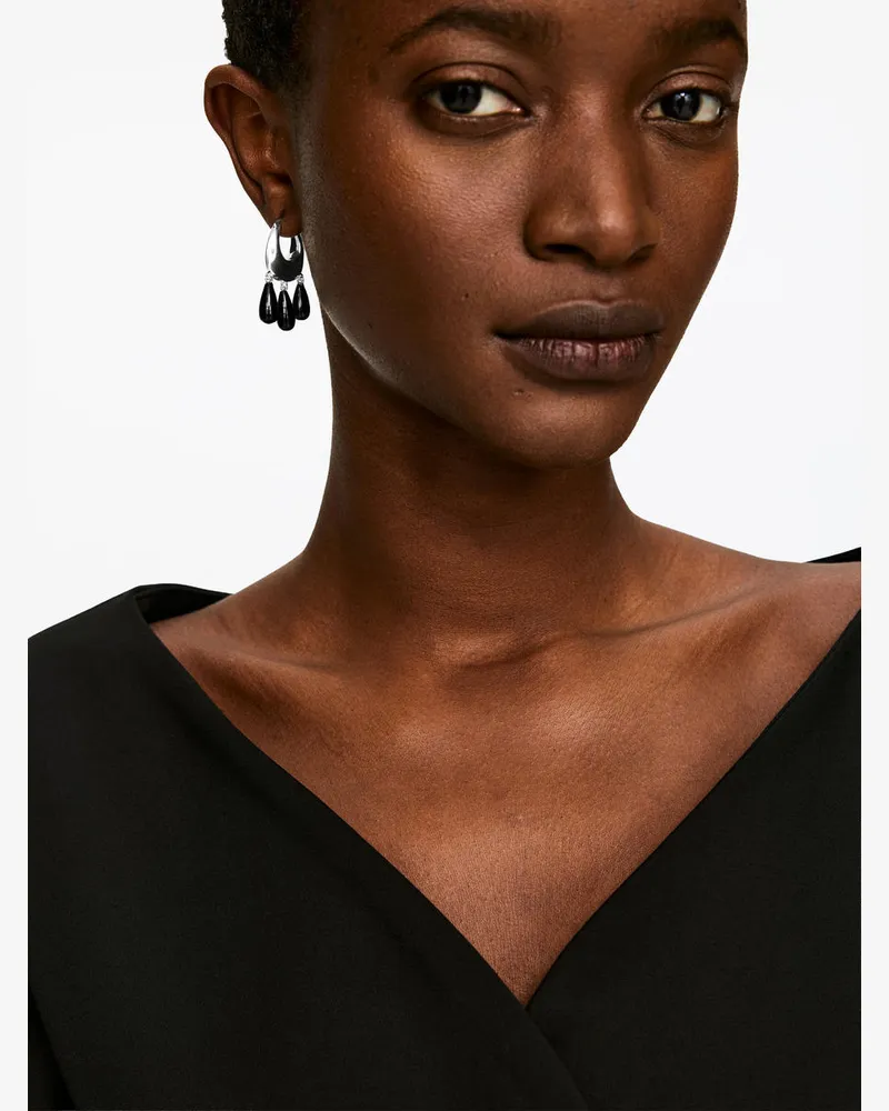 Arket Versilberte Hoops -Silberfarben Silberfarben