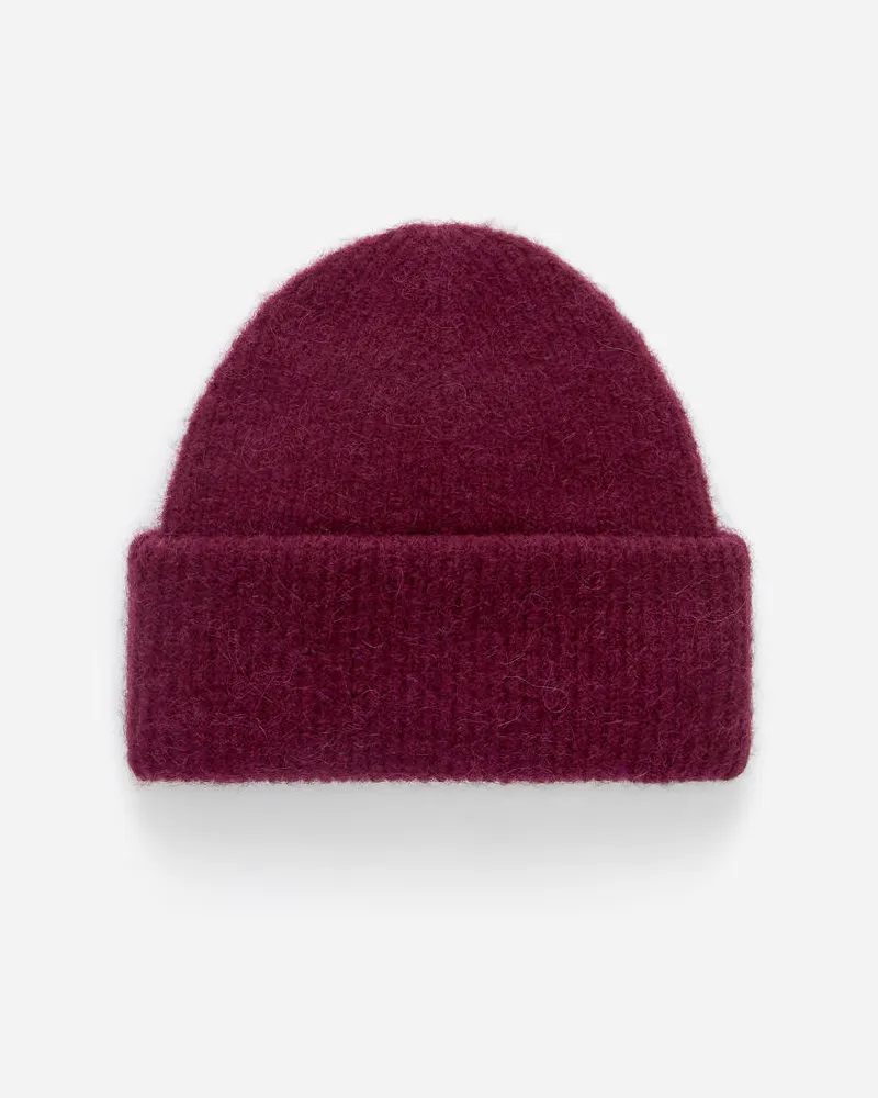 Arket Beanie Aus Alpakawolle Und Wolle -Rot Rot