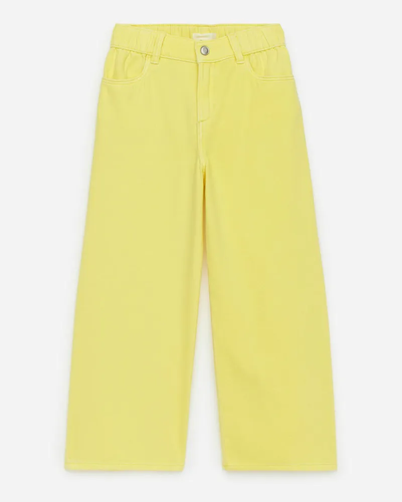Arket Weite Jeanshose - Gelb Gelb