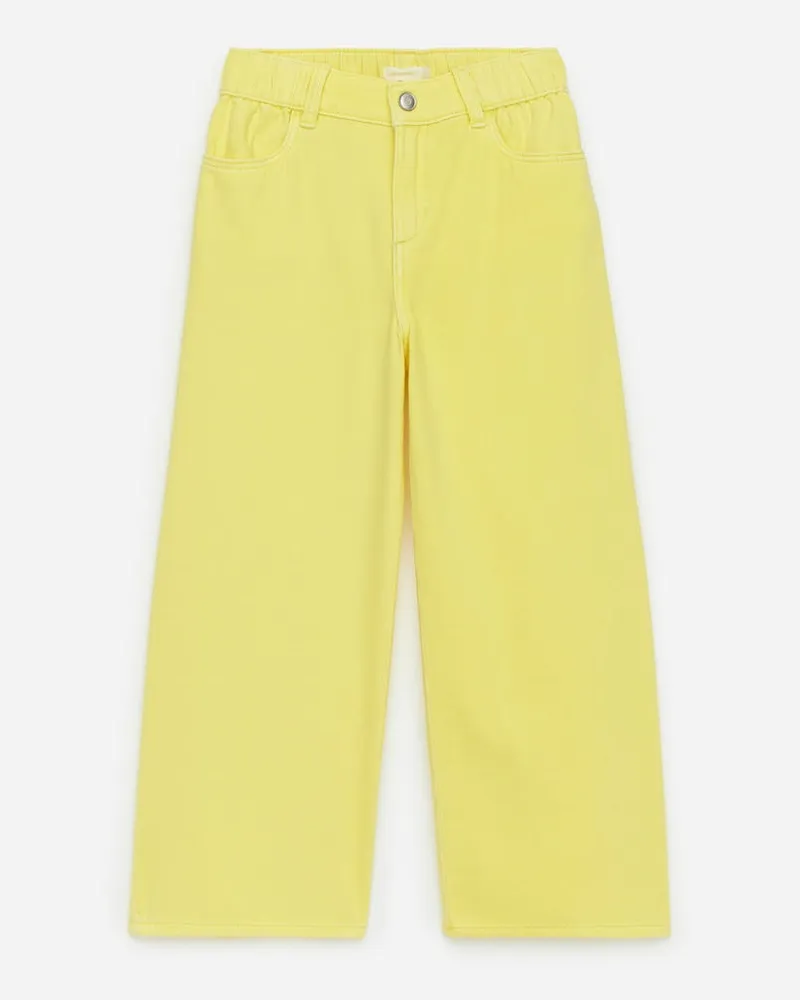 Arket Weite Jeanshose -Gelb Gelb