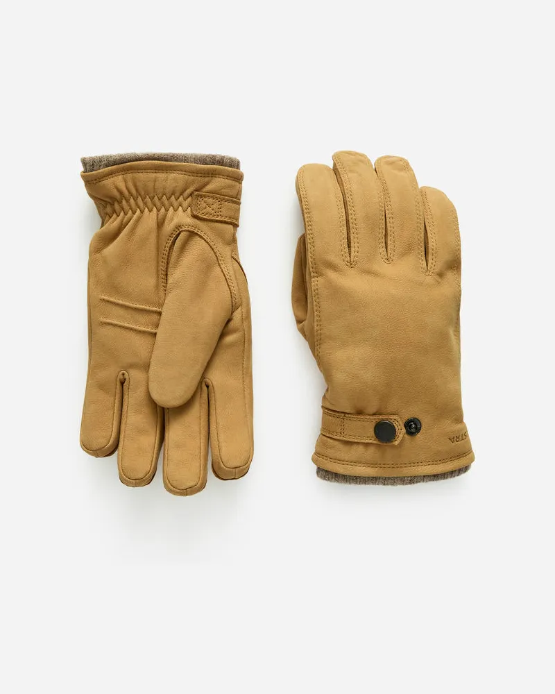 Arket Nubukhandschuh Bergvik Von Hestra -Beige Beige