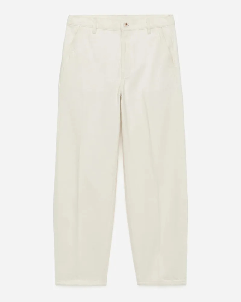 Arket Elegante Denimhose - Weiß Cremeweiß