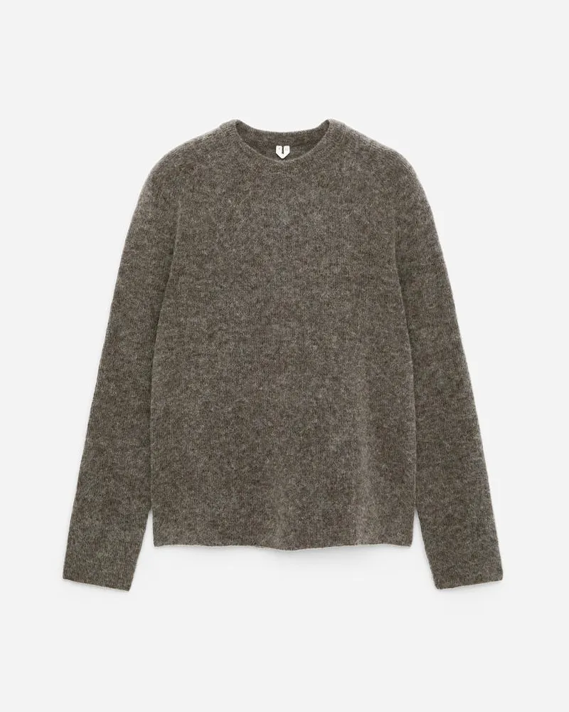 Arket Pullover Aus Alpakawollmischung - Braun Dunkles
