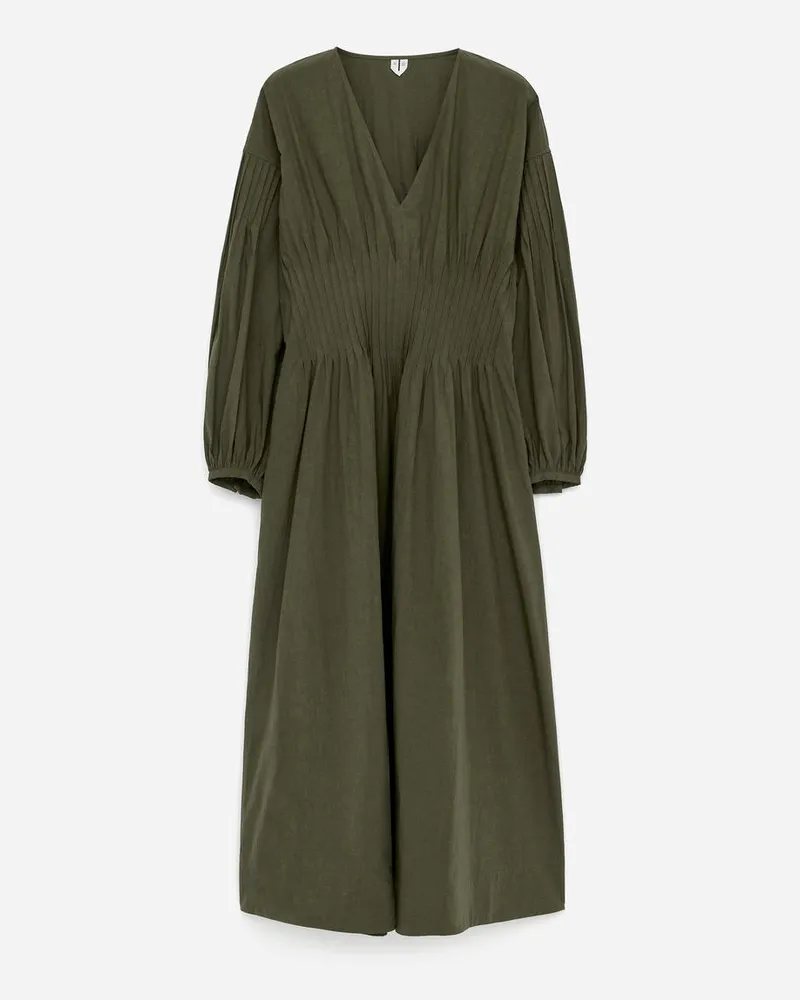 Arket Biesenkleid -Grün Grün