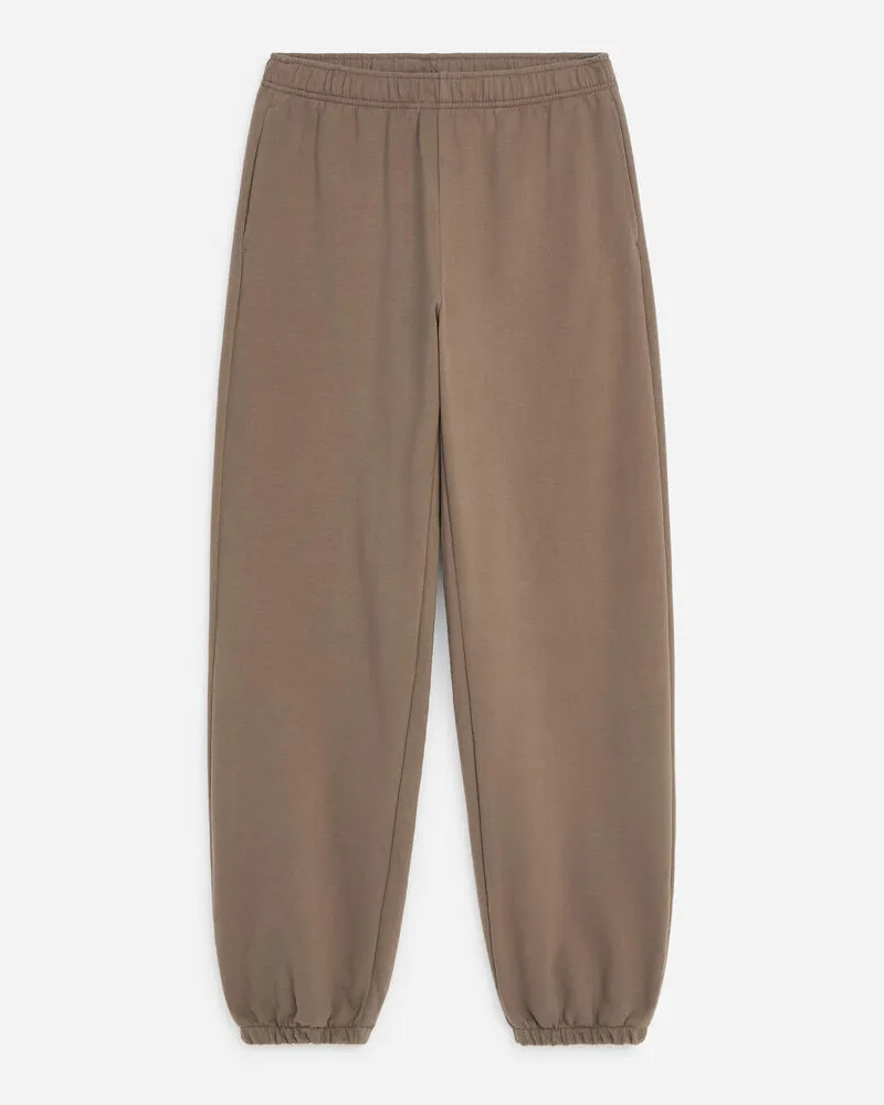 Arket Jogginghose Aus Frottee -Braun Braun