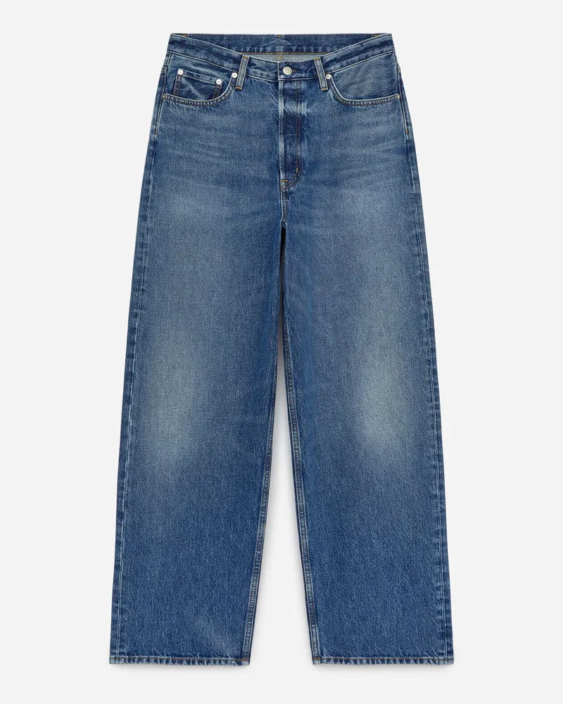 Arket Amber Barrel Jeans - Blau Blau