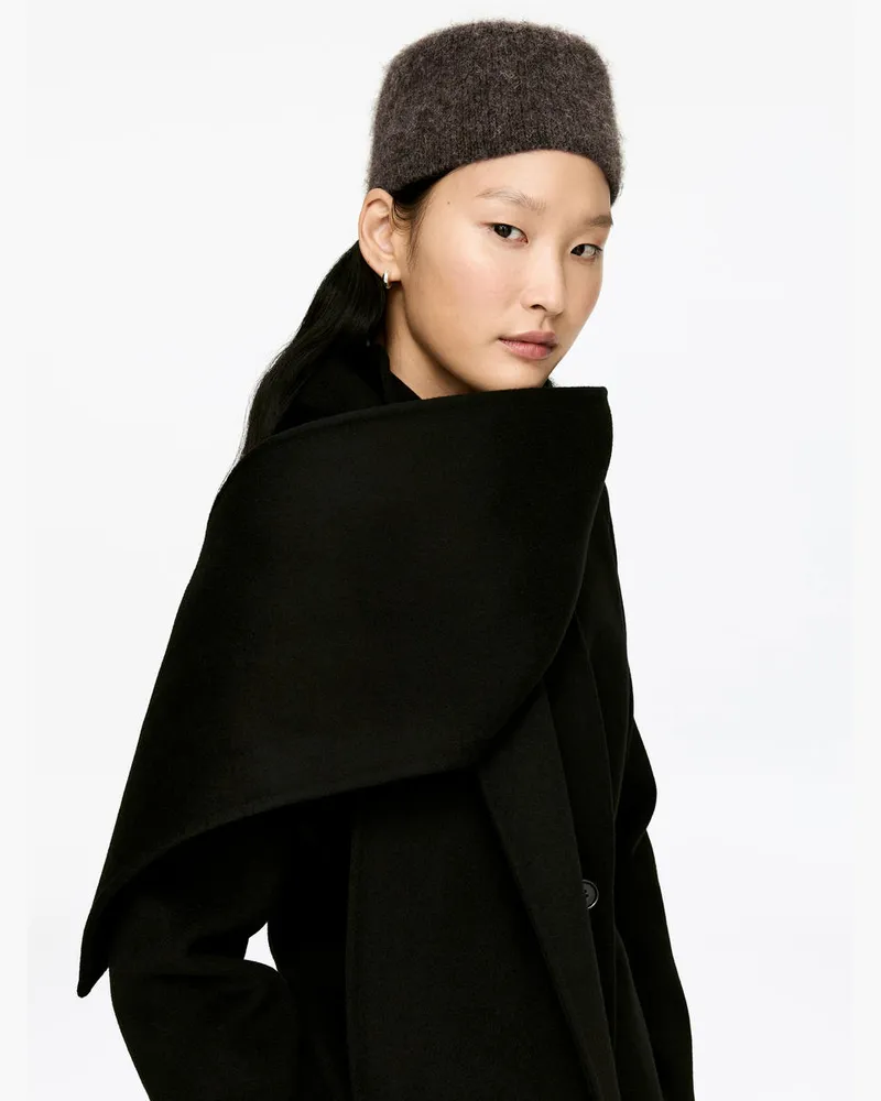 Arket Hut Aus Wolle Und Alpakawolle -Beige Beige