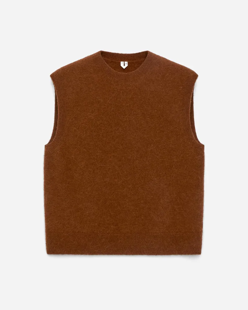 Arket Pullunder Aus Alpakawolle Und Wolle -Braun Braun