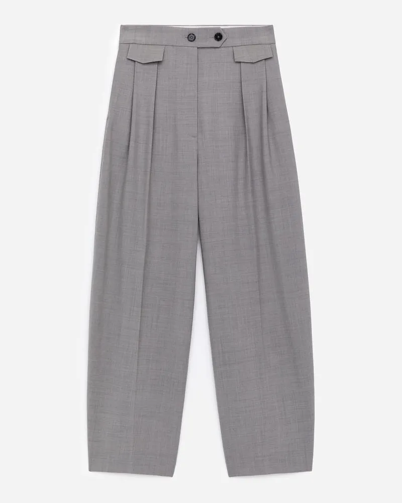 Arket Elegante Lockere Hose -Grau Grau