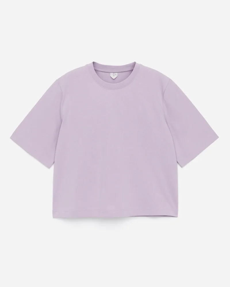 Arket Alba Schweres T-Shirt - Lila Lila