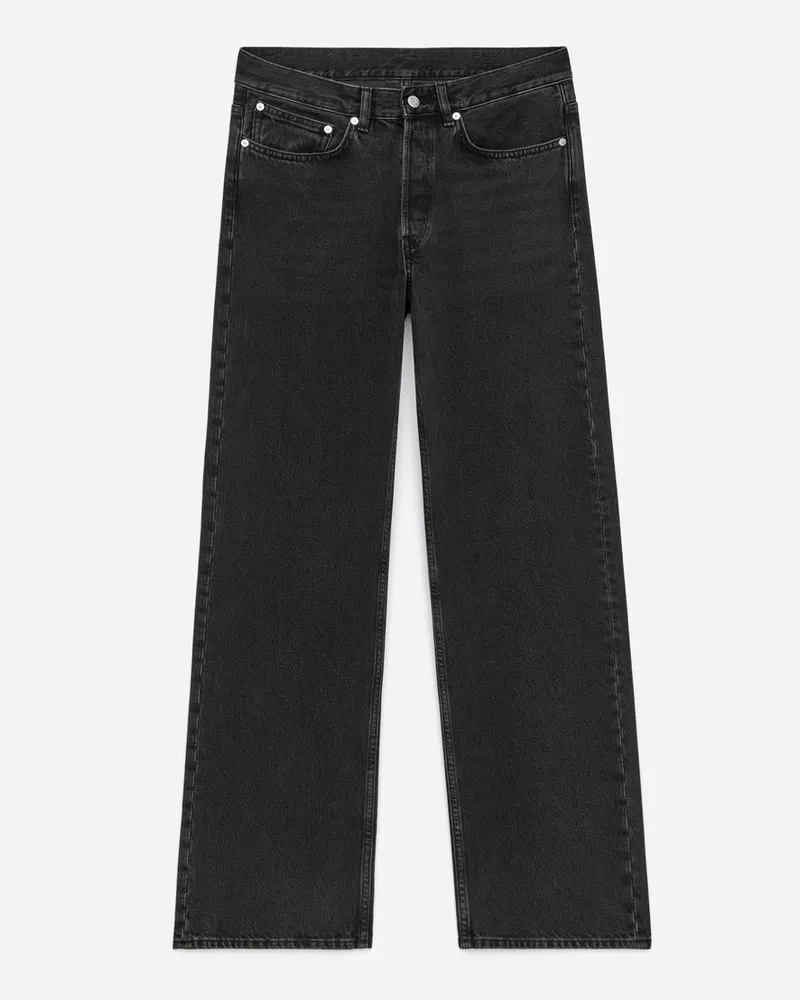 Arket CANYON Bootcut Jeans -Schwarz Schwarz