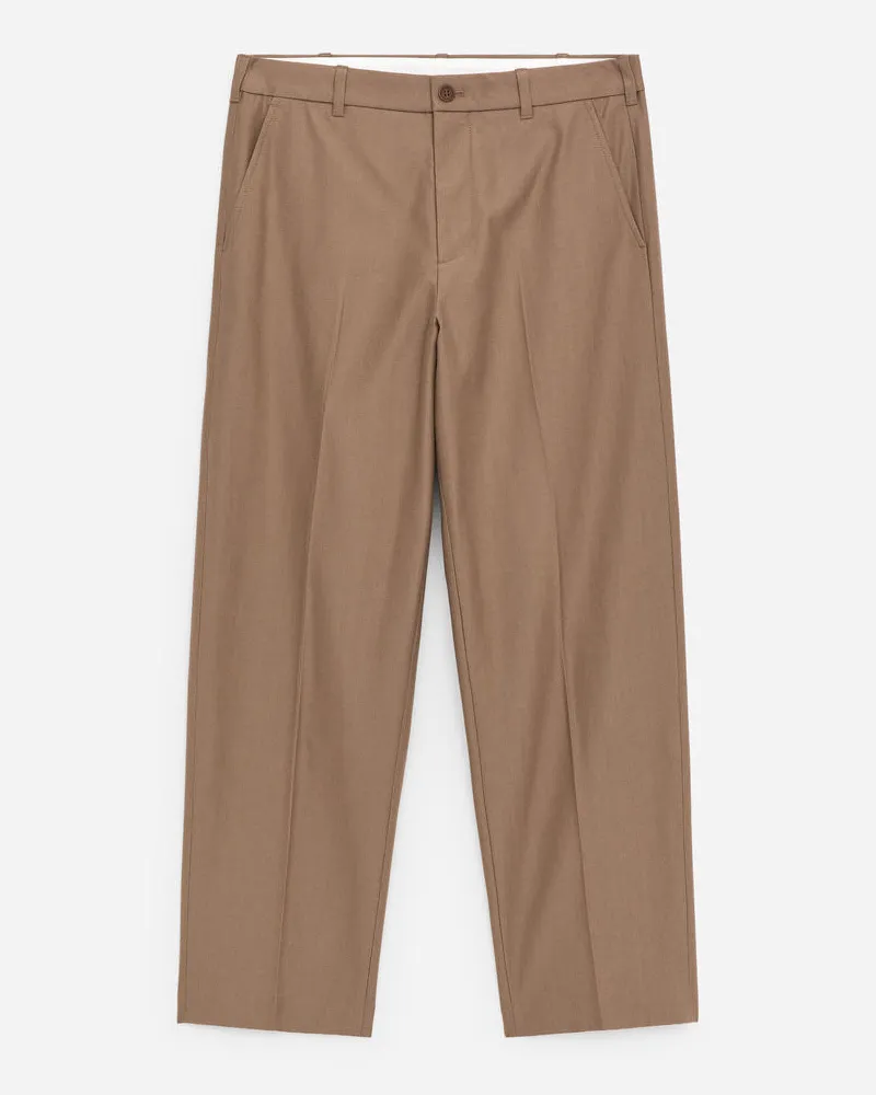 Arket Hose Aus Wollmischung -Braun Braun